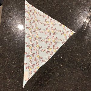 Christmas snowman dog bandanna